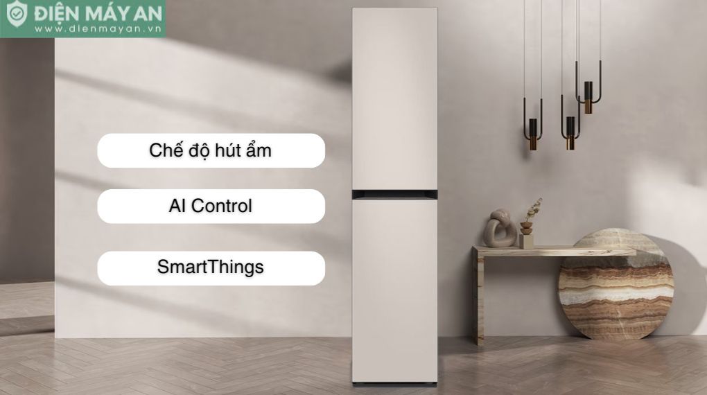 Tủ chăm sóc quần áo thông minh Samsung Bespoke AirDresser 3 móc DF18CB8600ERSV